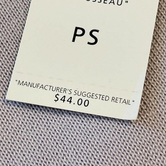 Norton McNaughton Laveder 1 Button Cardigan Sweater Petite Small Women Lace - Picture 8 of 13